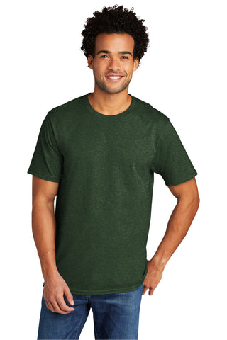 Port & Company Tri-Blend Tee (Forest Green Heather)