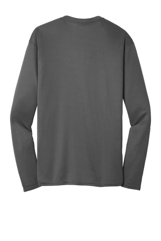 Port & Company Long Sleeve Performance Tee (Charcoal)