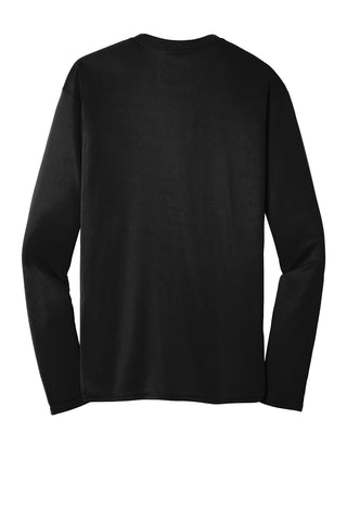 Port & Company Long Sleeve Performance Tee (Jet Black)