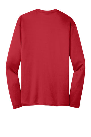 Port & Company Long Sleeve Performance Tee (Red)