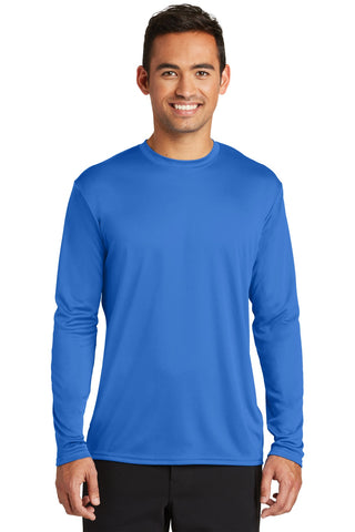 Port & Company Long Sleeve Performance Tee (Royal)