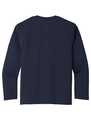 Port & Company Youth Long Sleeve Performance Tee (Deep Navy)