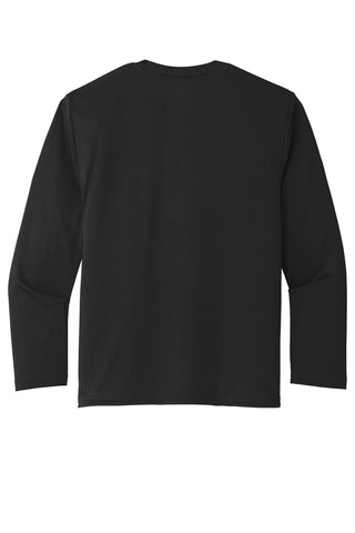 Port & Company Youth Long Sleeve Performance Tee (Jet Black)