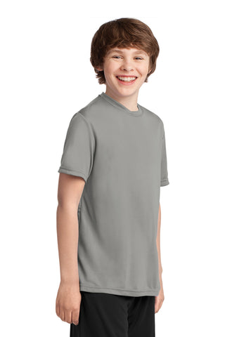 Port & Company Youth Performance Tee (Grey Concrete)