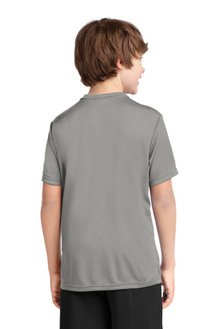 Port & Company Youth Performance Tee (Grey Concrete)