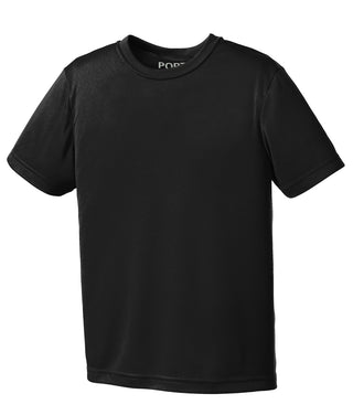 Port & Company Youth Performance Tee (Jet Black)