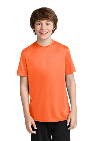 Port & Company Youth Performance Tee (Neon Orange)