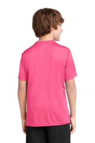 Port & Company Youth Performance Tee (Neon Pink)
