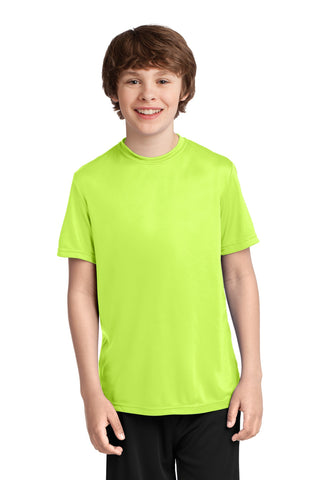 Port & Company Youth Performance Tee (Neon Yellow)