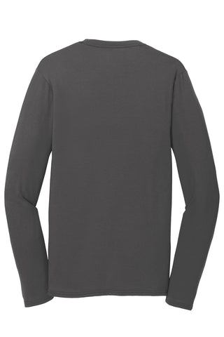 Port & Company Long Sleeve Performance Blend Tee (Charcoal)