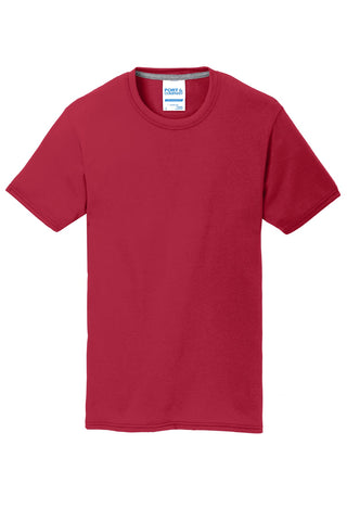 Port & Company Performance Blend Tee (Red)