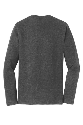 Port & Company Long Sleeve Fan Favorite Tee (Dark Heather Grey)