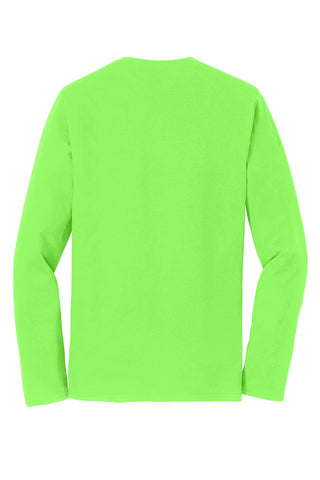 Port & Company Long Sleeve Fan Favorite Tee (Flash Green)