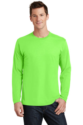 Port & Company Long Sleeve Fan Favorite Tee (Flash Green)