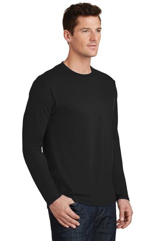 Port & Company Long Sleeve Fan Favorite Tee (Jet Black)