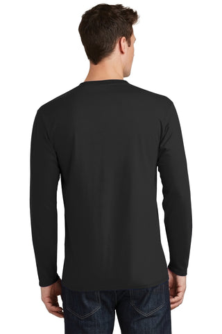 Port & Company Long Sleeve Fan Favorite Tee (Jet Black)