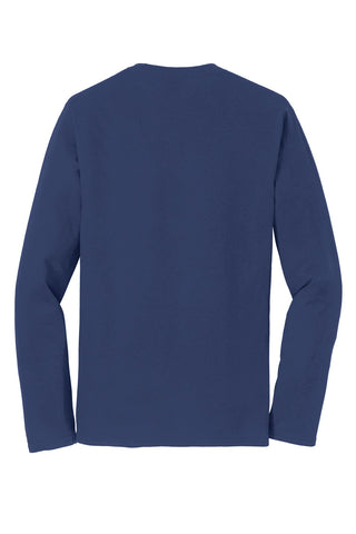 Port & Company Long Sleeve Fan Favorite Tee (Team Navy)