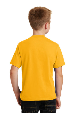 Port & Company Youth Fan Favorite Tee (Bright Gold)