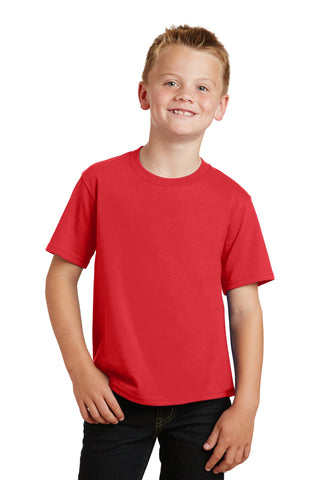 Port & Company Youth Fan Favorite Tee (Bright Red)