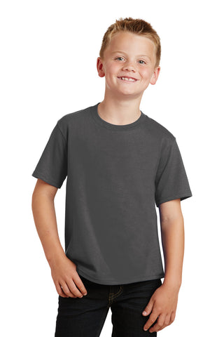 Port & Company Youth Fan Favorite Tee (Charcoal)