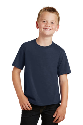 Port & Company Youth Fan Favorite Tee (Deep Navy)