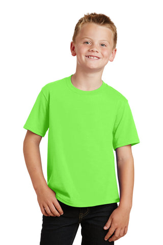 Port & Company Youth Fan Favorite Tee (Flash Green)