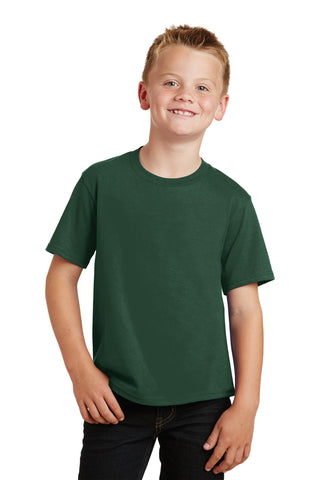 Port & Company Youth Fan Favorite Tee (Forest Green)