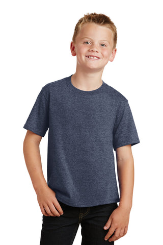 Port & Company Youth Fan Favorite Tee (Heather Navy)