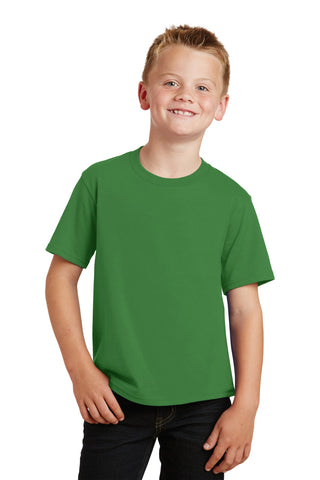 Port & Company Youth Fan Favorite Tee (Kiwi Green)