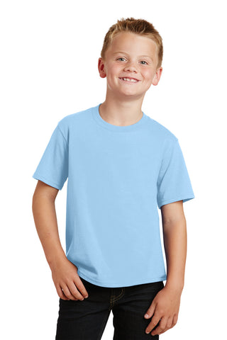 Port & Company Youth Fan Favorite Tee (Light Blue)