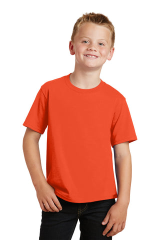 Port & Company Youth Fan Favorite Tee (Orange)