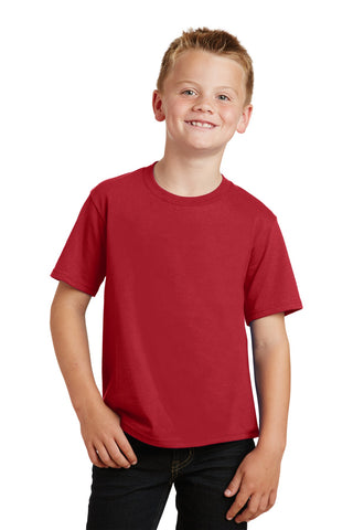 Port & Company Youth Fan Favorite Tee (Team Cardinal)