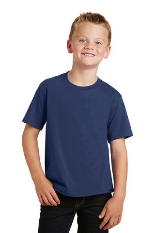 Port & Company Youth Fan Favorite Tee (Team Navy)