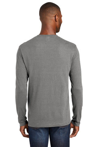 Port & Company Long Sleeve Fan Favorite Blend Tee (Graphite Heather)