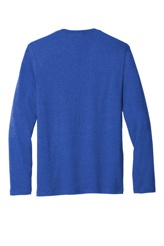 Port & Company Long Sleeve Fan Favorite Blend Tee (True Royal Heather)