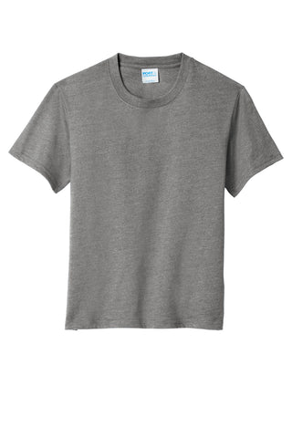 Port & Company Youth Fan Favorite Blend Tee (Graphite Heather)