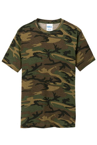 Port & Company Core Cotton Camo Tee (Military Camo)