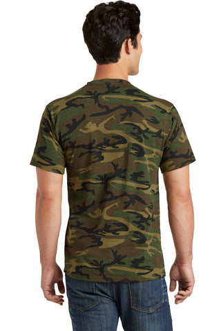 Port & Company Core Cotton Camo Tee (Military Camo)