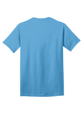 Port & Company Core Cotton DTG Tee (Aquatic Blue)