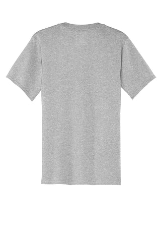 Port & Company Core Cotton Pocket Tee (Ash)