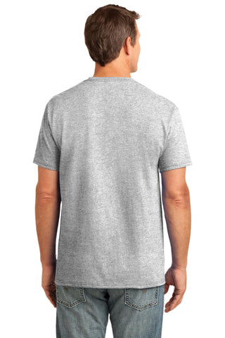 Port & Company Core Cotton Pocket Tee (Ash)