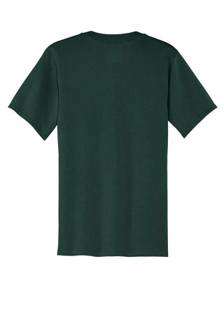 Port & Company Core Cotton Pocket Tee (Dark Green)