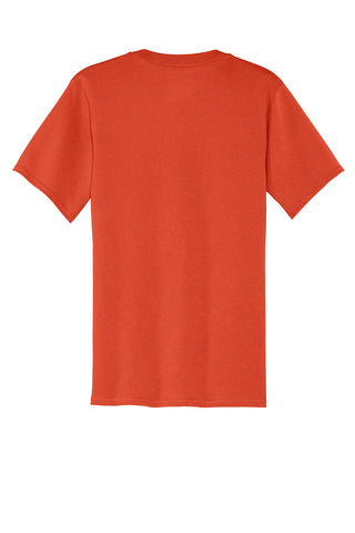 Port & Company Core Cotton Pocket Tee (Orange)