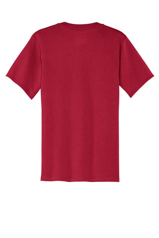 Port & Company Core Cotton Pocket Tee (Red)