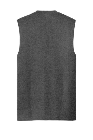 Port & Company Core Cotton Sleeveless Tee (Dark Heather Grey)