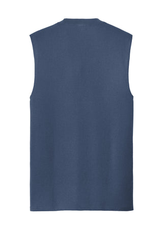 Port & Company Core Cotton Sleeveless Tee (Navy)