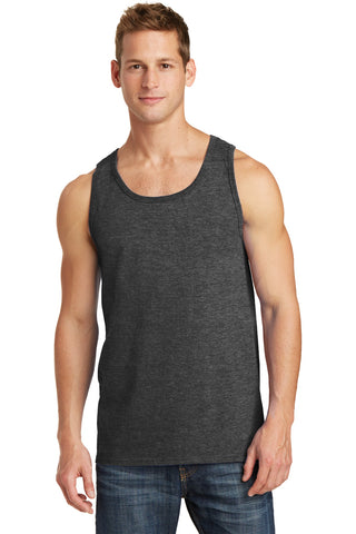 Port & Company Core Cotton Tank Top (Dark Heather Grey)