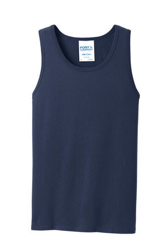 Port & Company Core Cotton Tank Top (Navy)