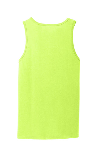 Port & Company Core Cotton Tank Top (Neon Yellow)