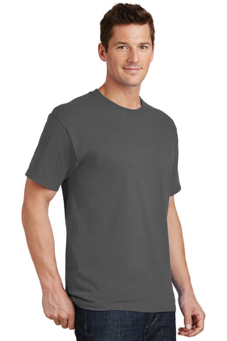 Port & Company Tall Core Cotton Tee (Charcoal)